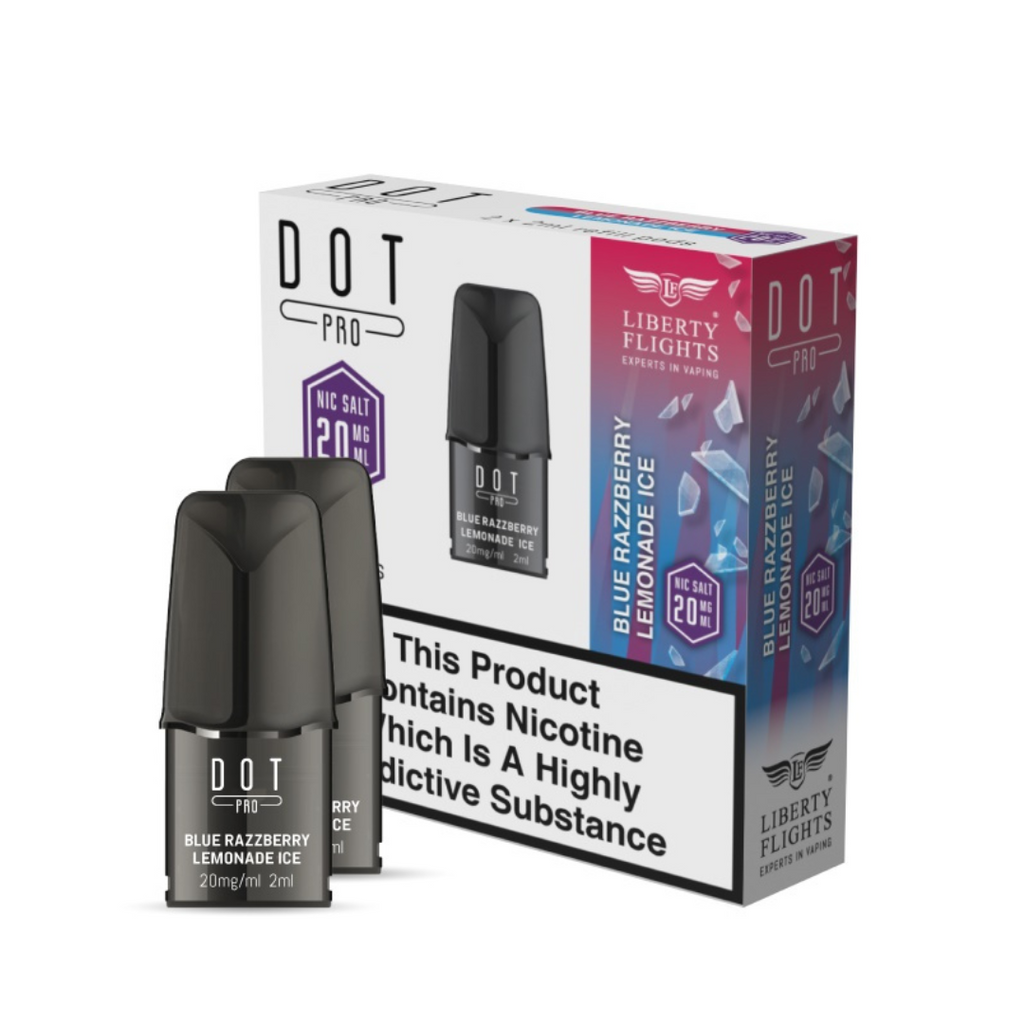 DOT PRO Refill Pods - Blue Razzberry Lemonade Ice