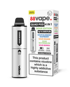 88 vape quad pods 88Vape Quad Pod Kit 4-in-1