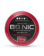 88 Nic Mixed Berries Nicotine Pouches