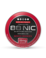 88 Nic Mixed Berries Nicotine Pouches