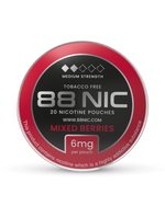 88 Nic Mixed Berries Nicotine Pouches