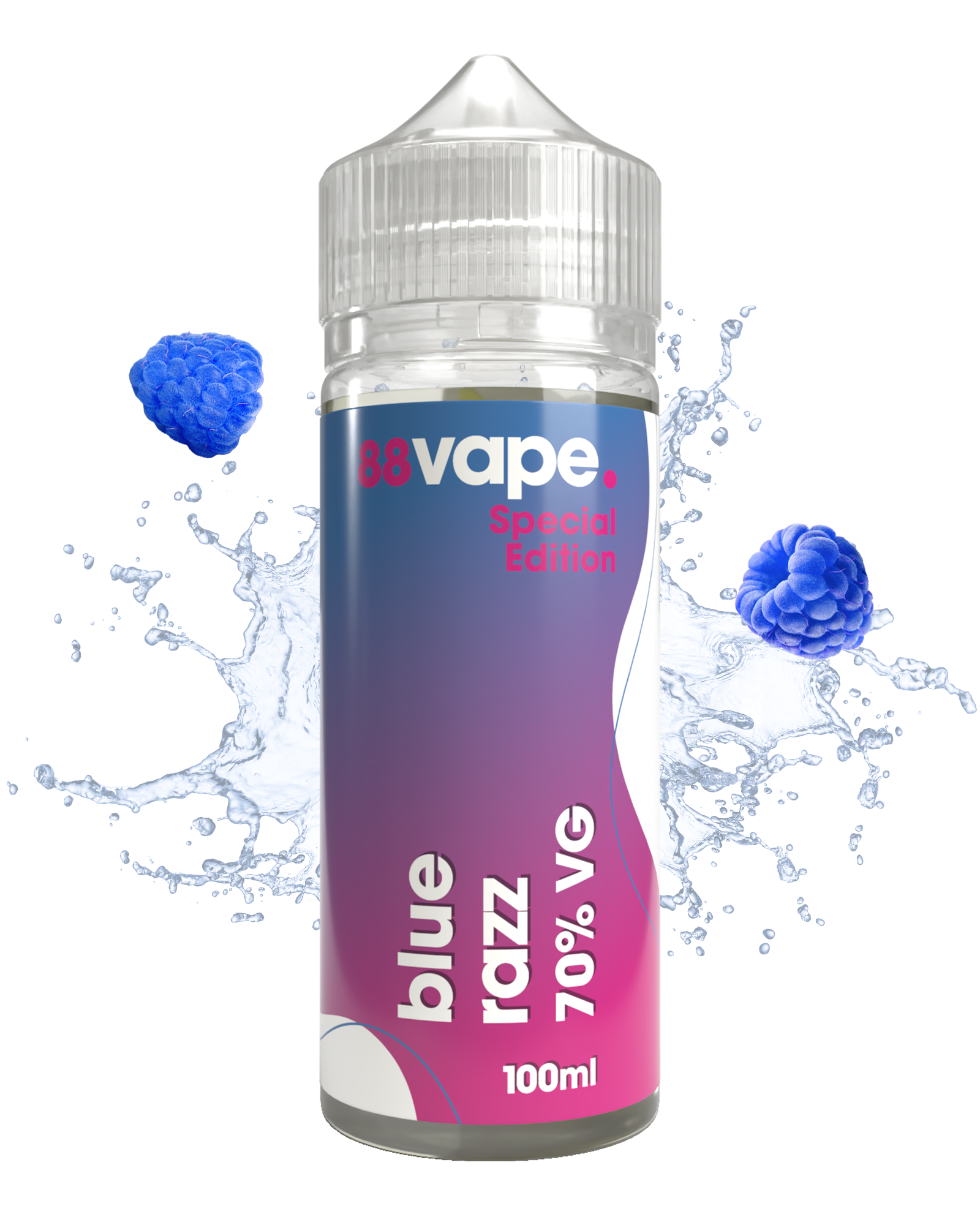 Blue Razz 100ml Short Fill