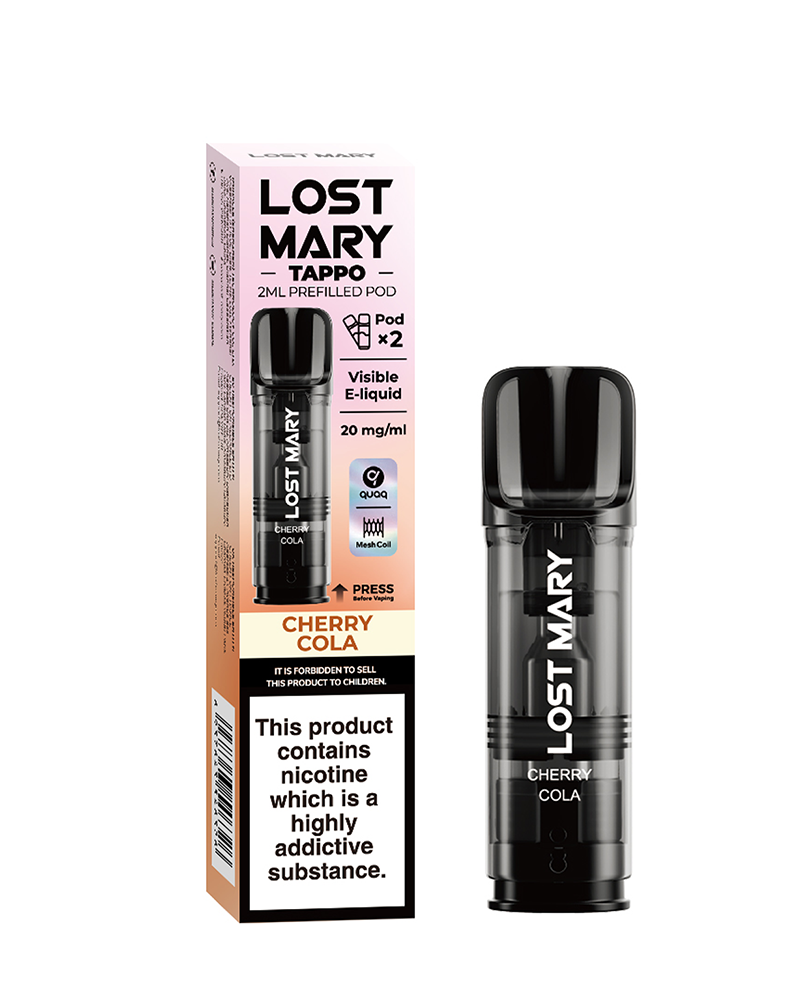 Cherry Cola Lost Mary Tappo Pods (x2)