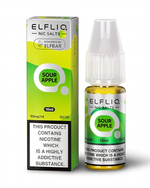Sour Apple Nic Salt E-Liquid - ElfLiq