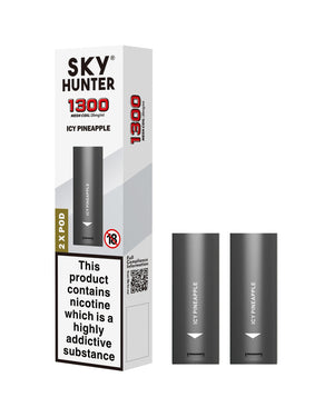 Icy Pineapple Sky Hunter Twist Slim Pods