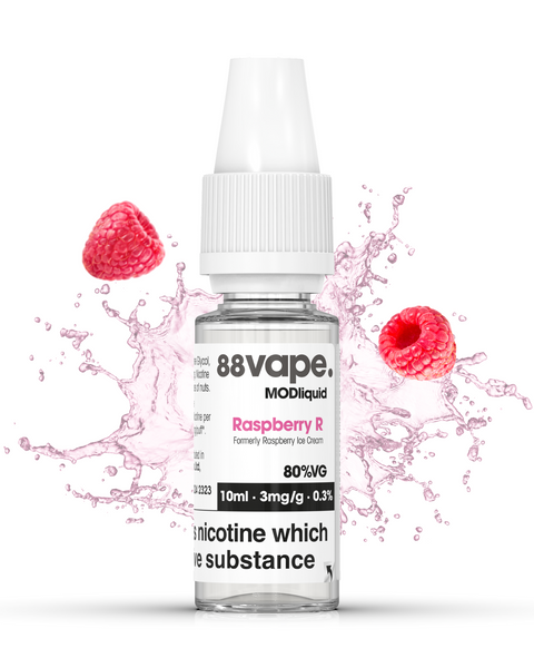 Vaping Rashberry Raspberry Ice Cream 3mg 80VG Vape Juice | 88Vape – Vaping Direct
