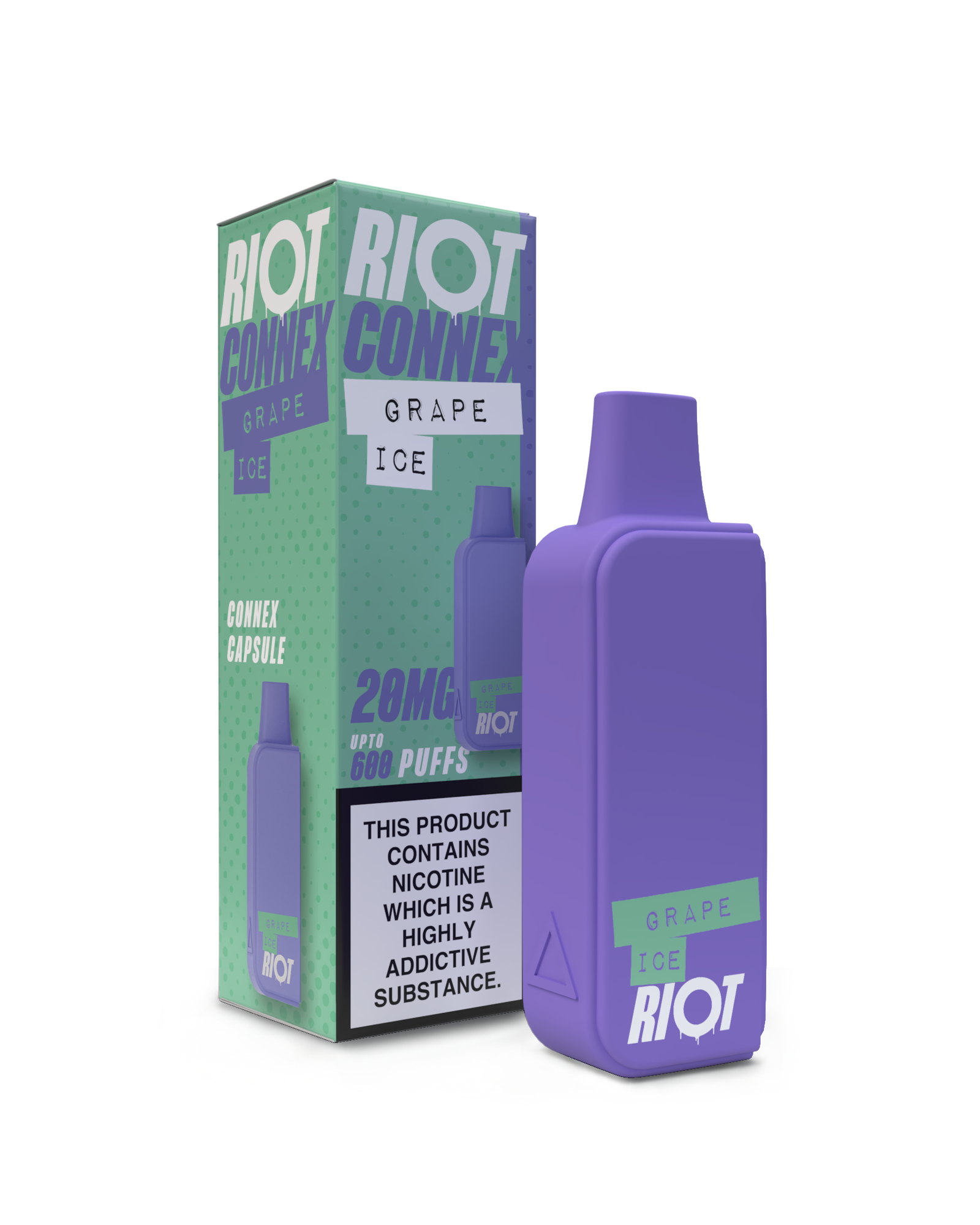 Grape Ice Riot Connex Pod