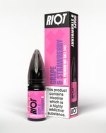 Grape & Strawberry Nic Salt E-Liquid - Riot X