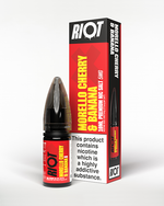 Morello Cherry & Banana Nic Salt E-Liquid - Riot X