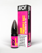 Sour Pineapple Razz Nic Salt E-Liquid - Riot X