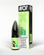Sweet Mint Nic Salt E-Liquid - Riot X