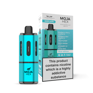 MOJA Hex Pod Kit - 6-in-1  - 3600 Puffs