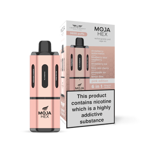 MOJA Hex Pod Kit - 6-in-1  - 3600 Puffs