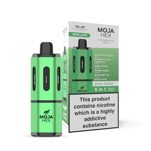 MOJA Hex Pod Kit - 6-in-1  - 3600 Puffs