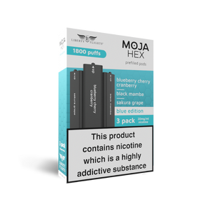 MOJA Hex Blue Edition Pods (x3)