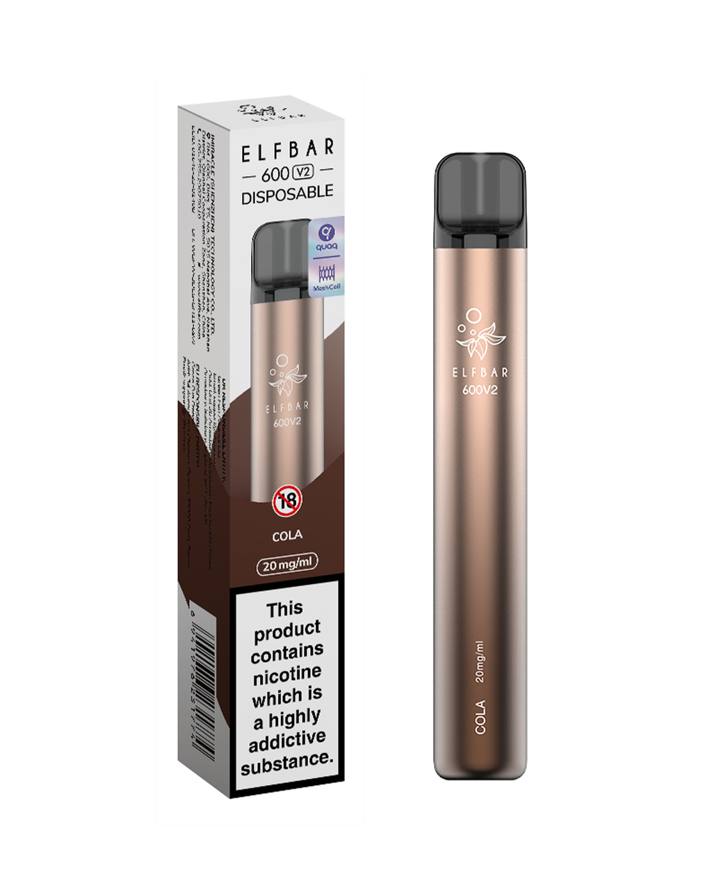 ELFBAR 600 V2 Cola Disposable