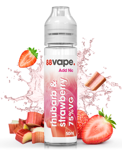 Rhubarb & Strawberry Short Fill Full Flavour Profile