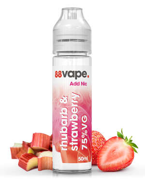 Rhubarb & Strawberry Short Fill Flavour Profile