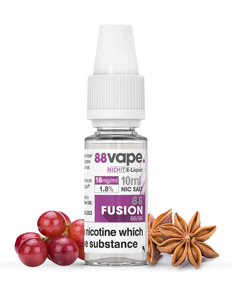 88Fusion (Nic Salt) Flavour Profile