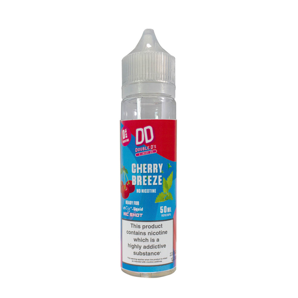 Double D's Cherry Breeze 50ml E-Liquid (10 Pack)