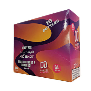 Double D's Blackcurrant & Lemonade 50ml E-Liquid (10 Pack)