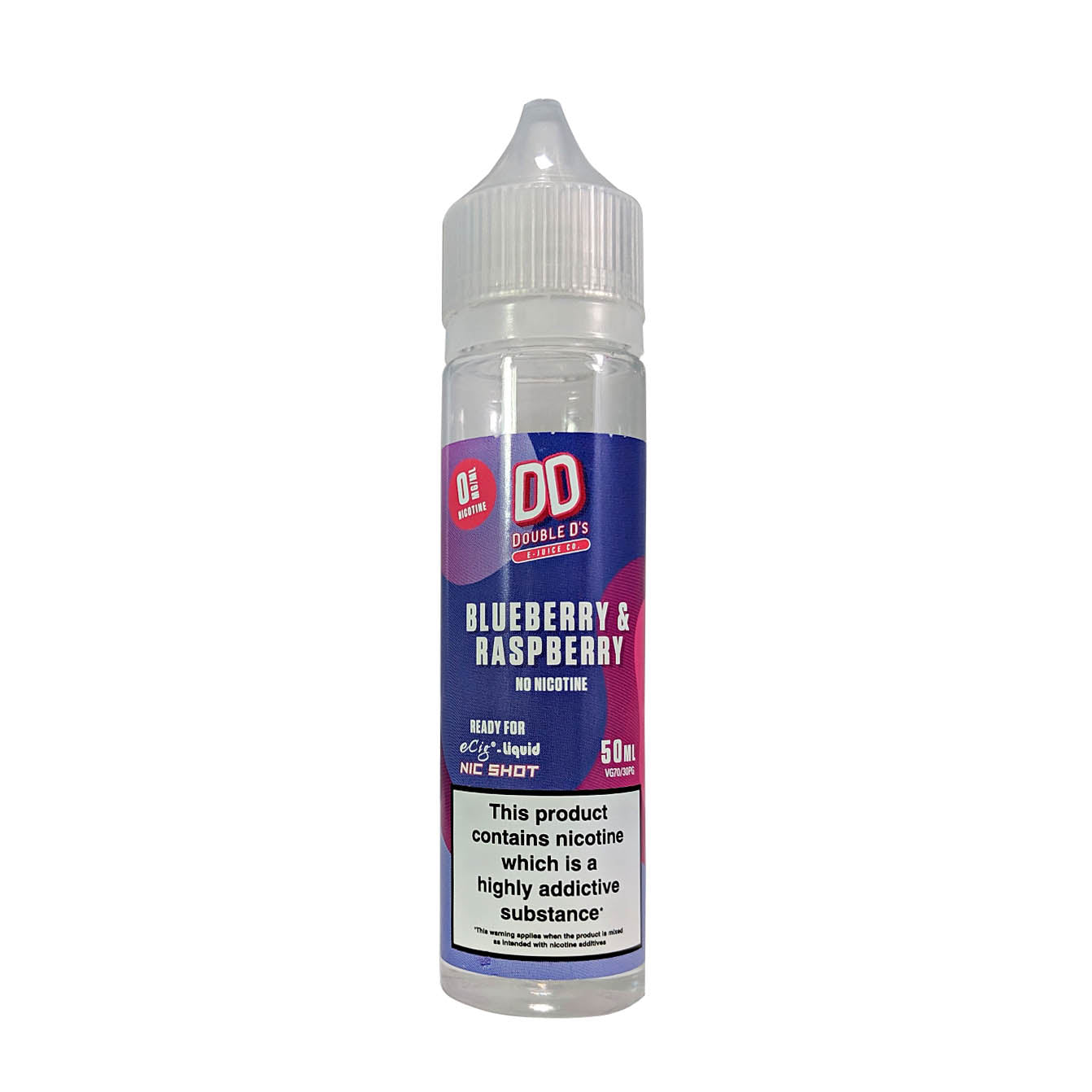 Double D's Blueberry & Raspberry 50ml E-Liquid (10 Pack)