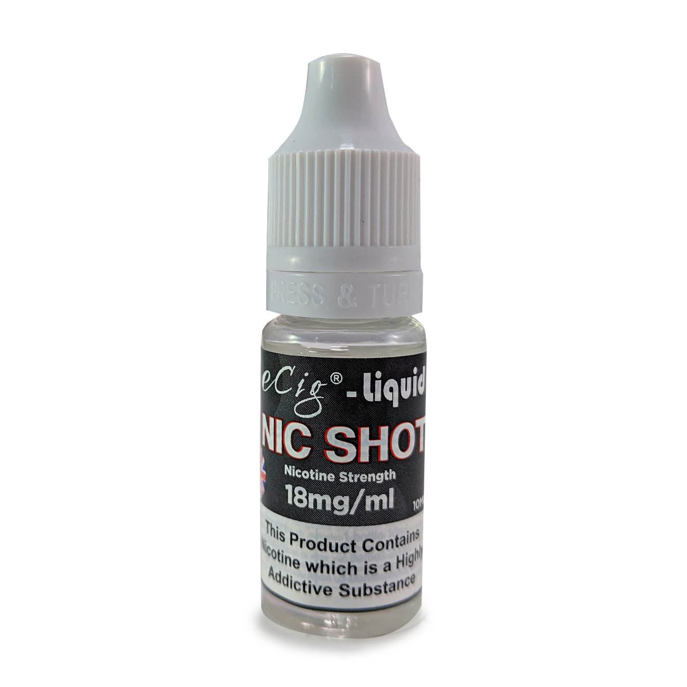 eCig-liquid NIC SHOT 10 Pack