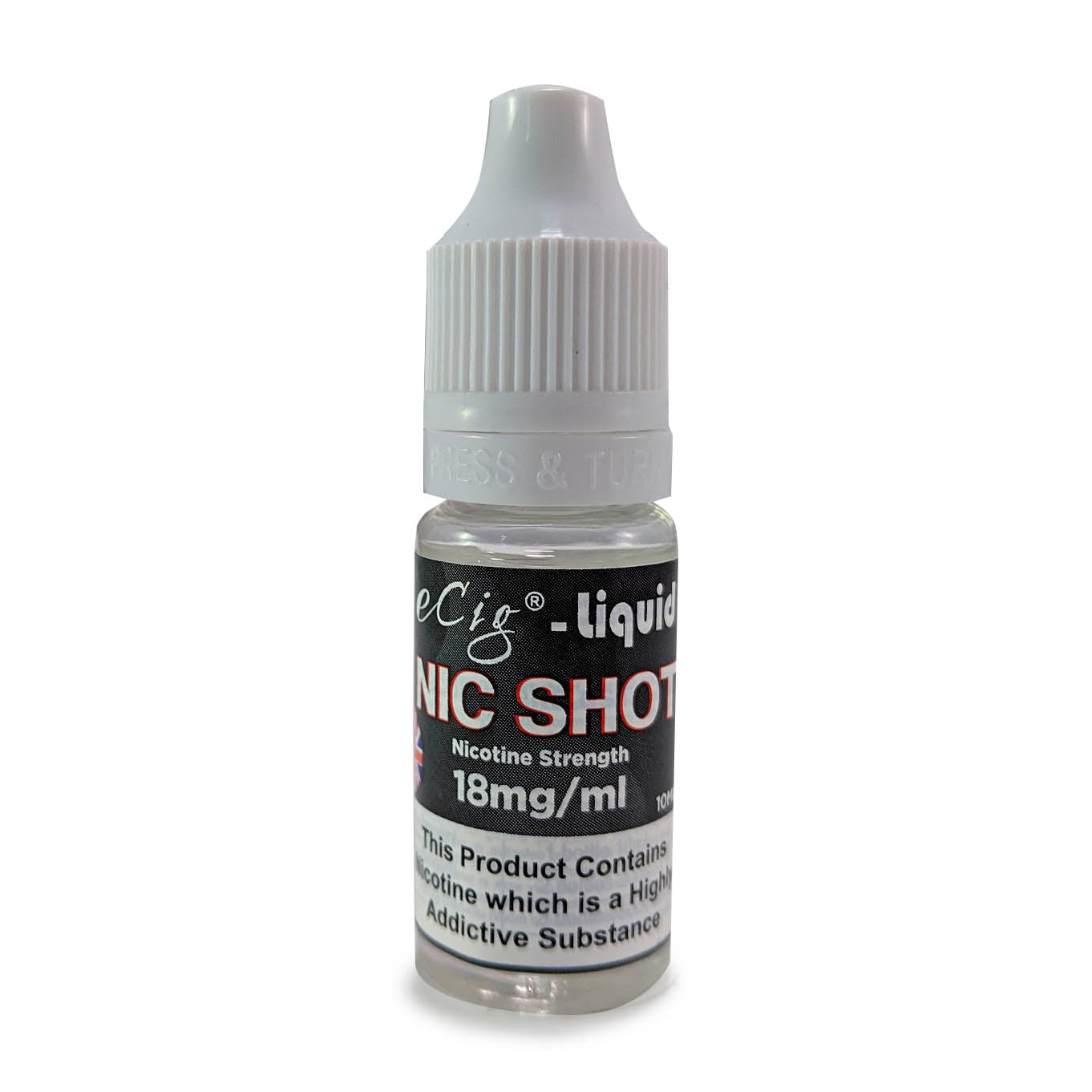 eCig-liquid NIC SHOT 10 Pack