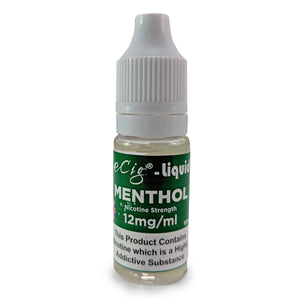 eCig-liquid Menthol 12mg 10 Pack
