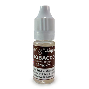 eCig-liquid Tobacco 12mg 10 Pack