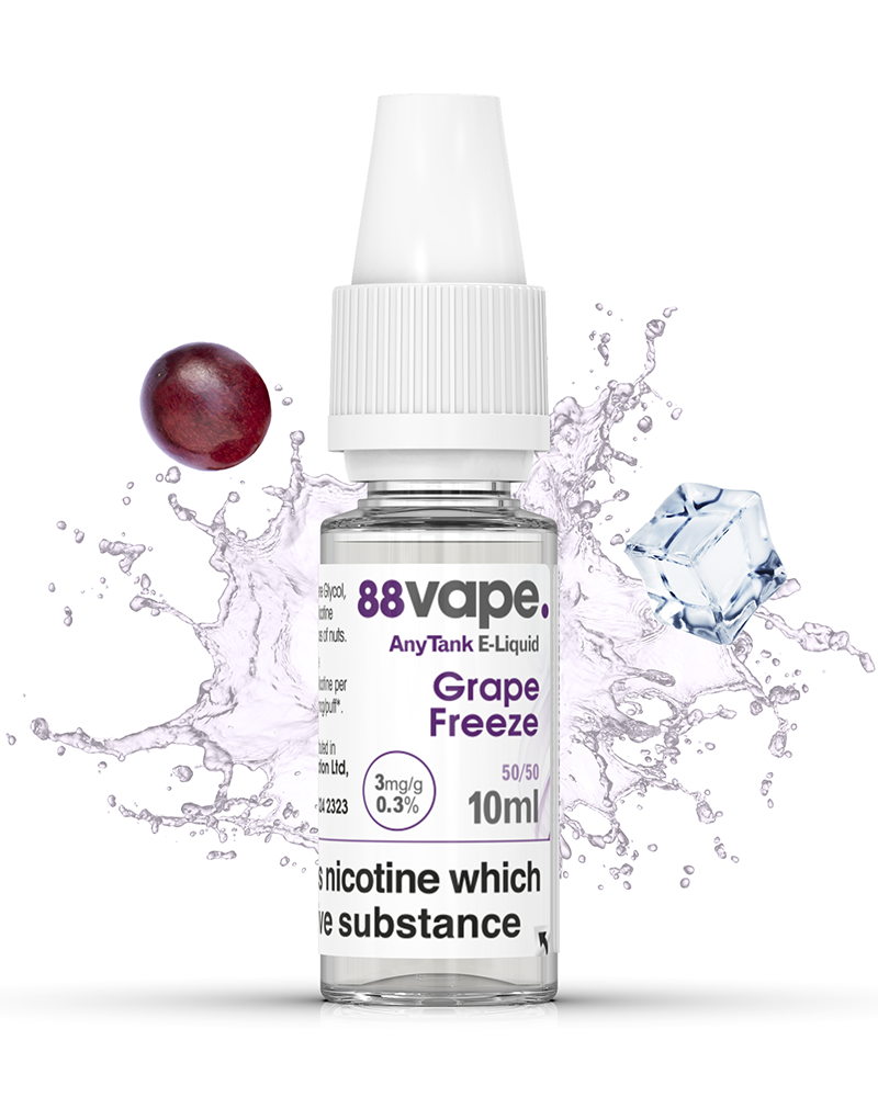 Grape Freeze Splash Background