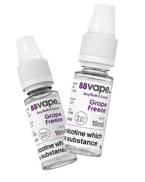 Grape Freeze Two Bottles Floating