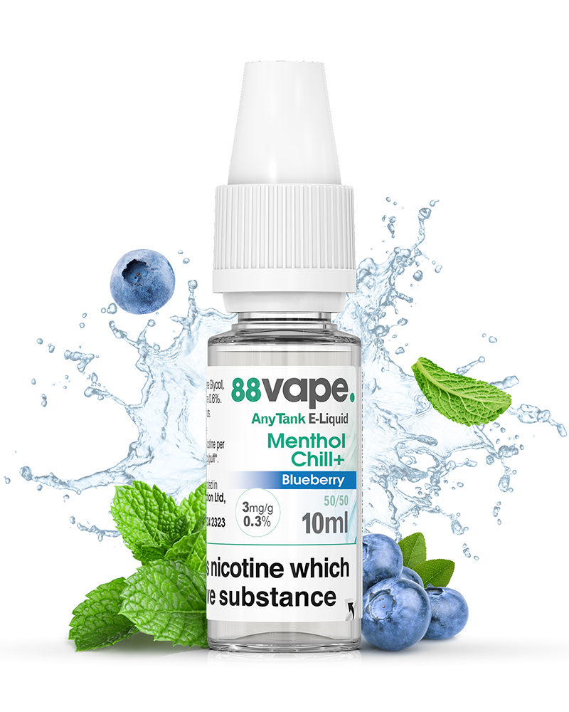 Menthol Chill+ Blueberry Full Flavour Profile