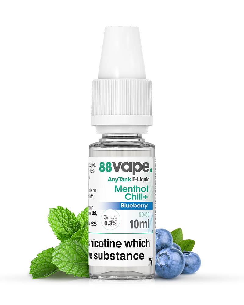 Menthol Chill+ Blueberry Flavour Profile
