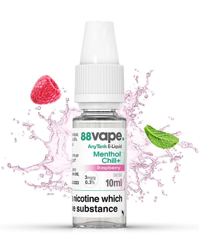 Menthol Chill+ Raspberry Splash Background