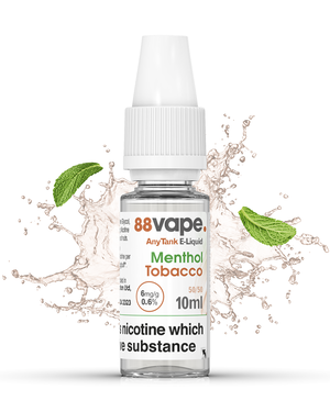 Menthol Tobacco Splash Background