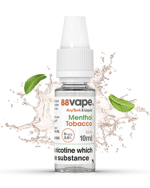 Menthol Tobacco Splash Background