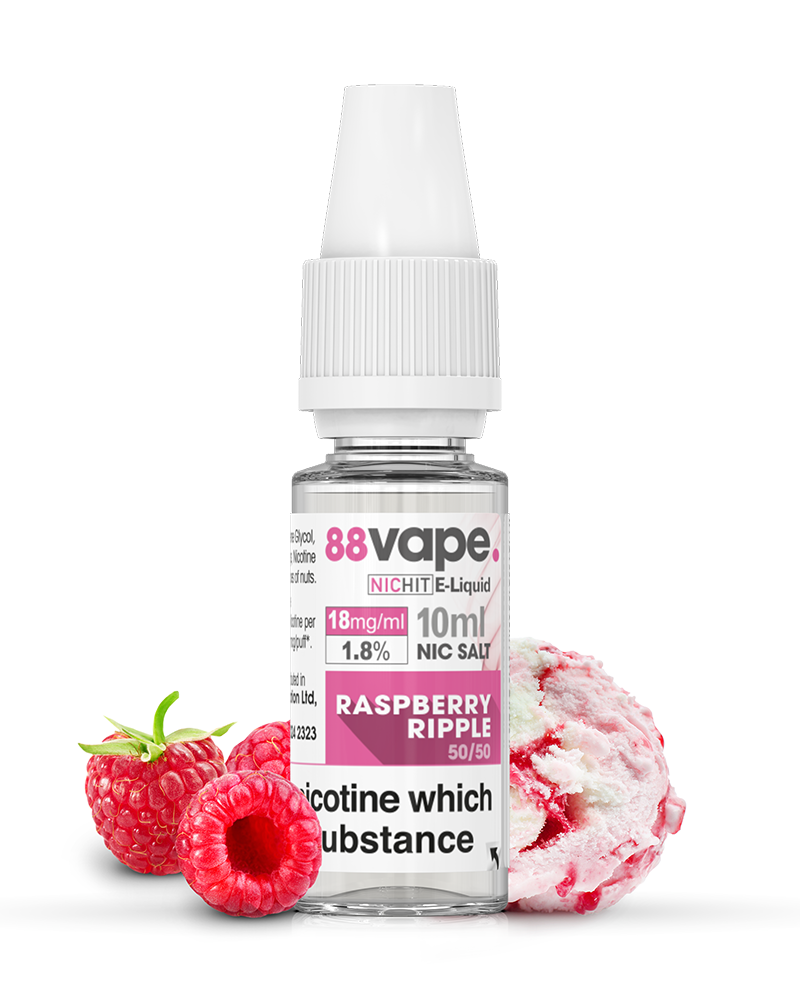 Raspberry Ripple (Nic Salt) Flavour Profile