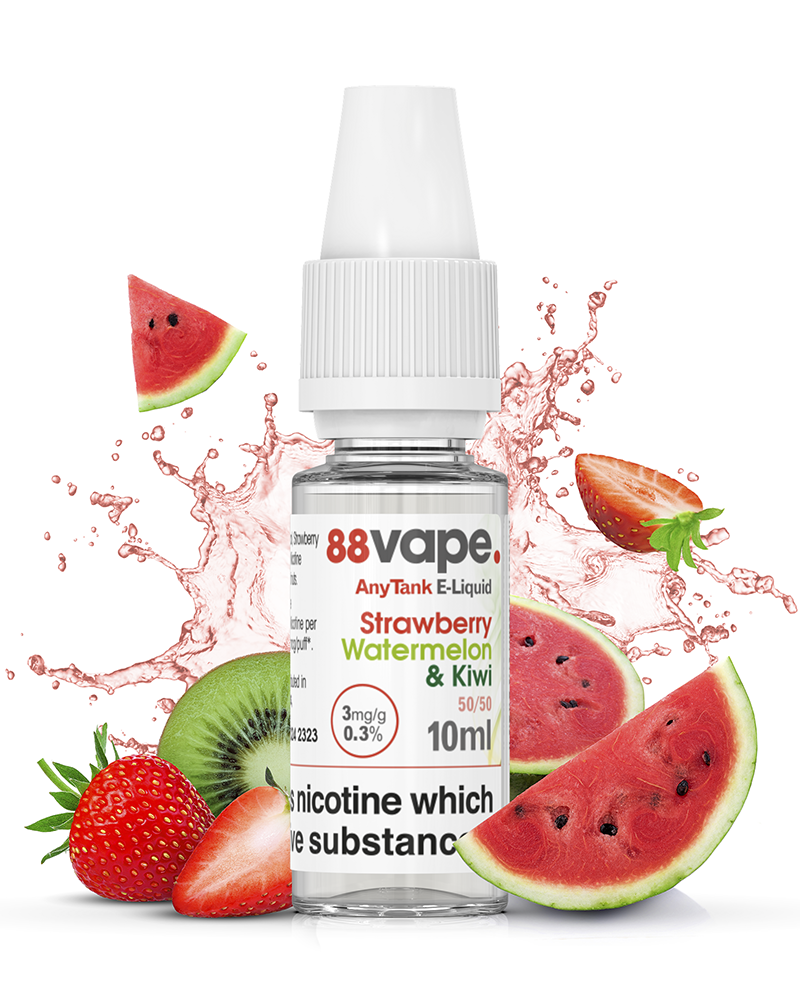 Strawberry, Kiwi & Watermelon Full Flavour Profile