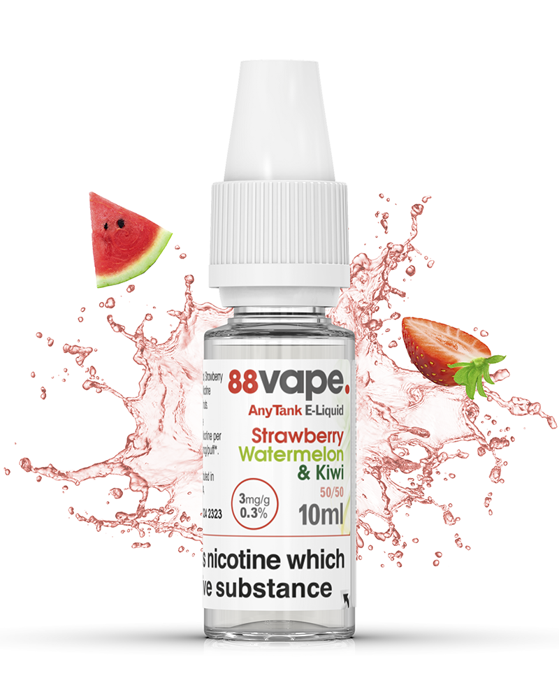 Strawberry, Kiwi & Watermelon Eliquid Just 1 | Vaping Direct Strawberry, Kiwi & Watermelon Eliquid Just 1 | Vaping Direct