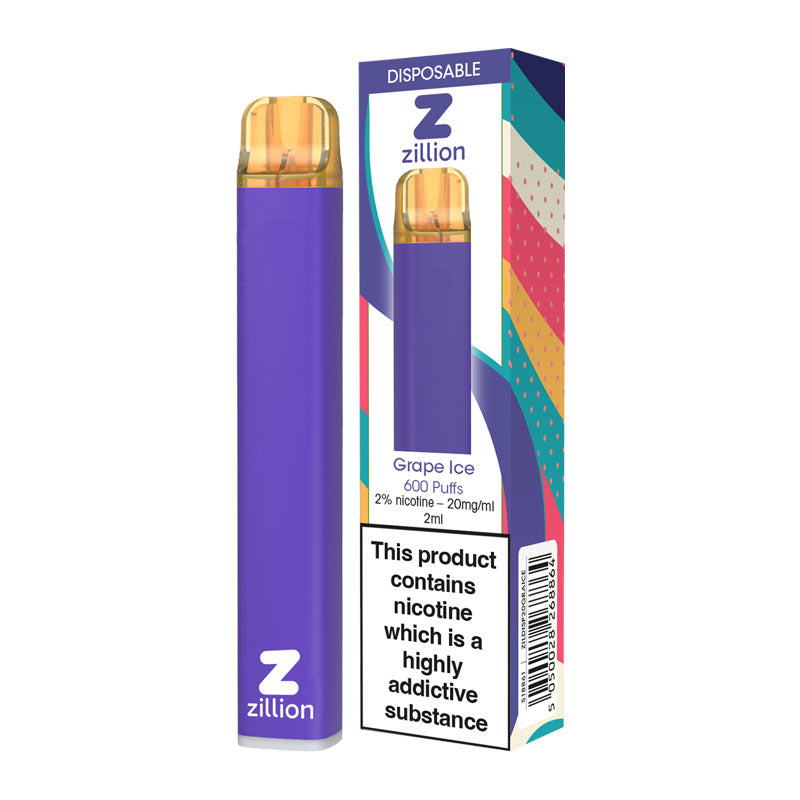 Zillion Grape Ice Disposable