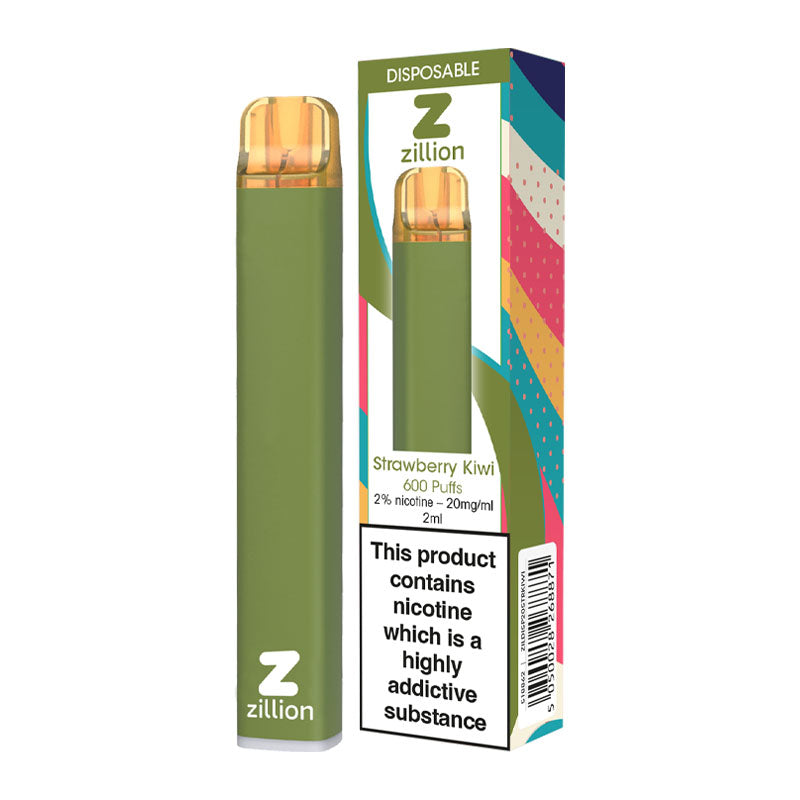 Zillion Strawberry Kiwi Disposable Vaping Direct